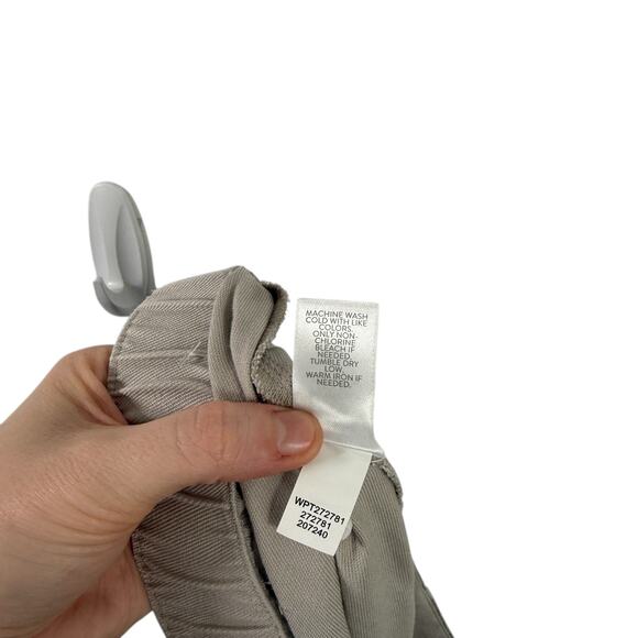 J Jill Pure Jill Seamed Wide Leg Pull On Pants Pumice Khaki Tencel Women Plus 2x - Picture 7 of 7